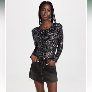 NWT Endless Rose Sequins Bodysuit